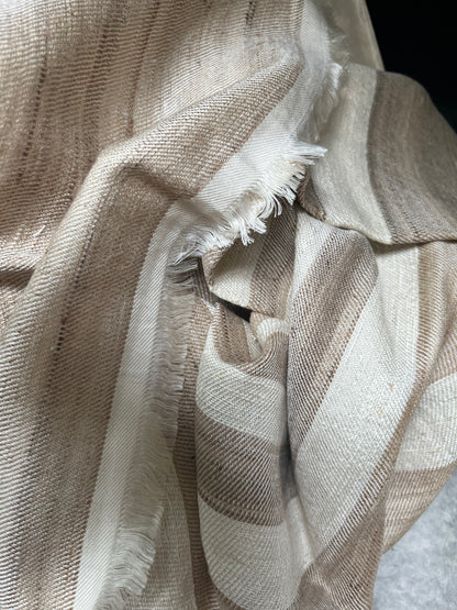 Hand Loomed Wild Silk Shawl