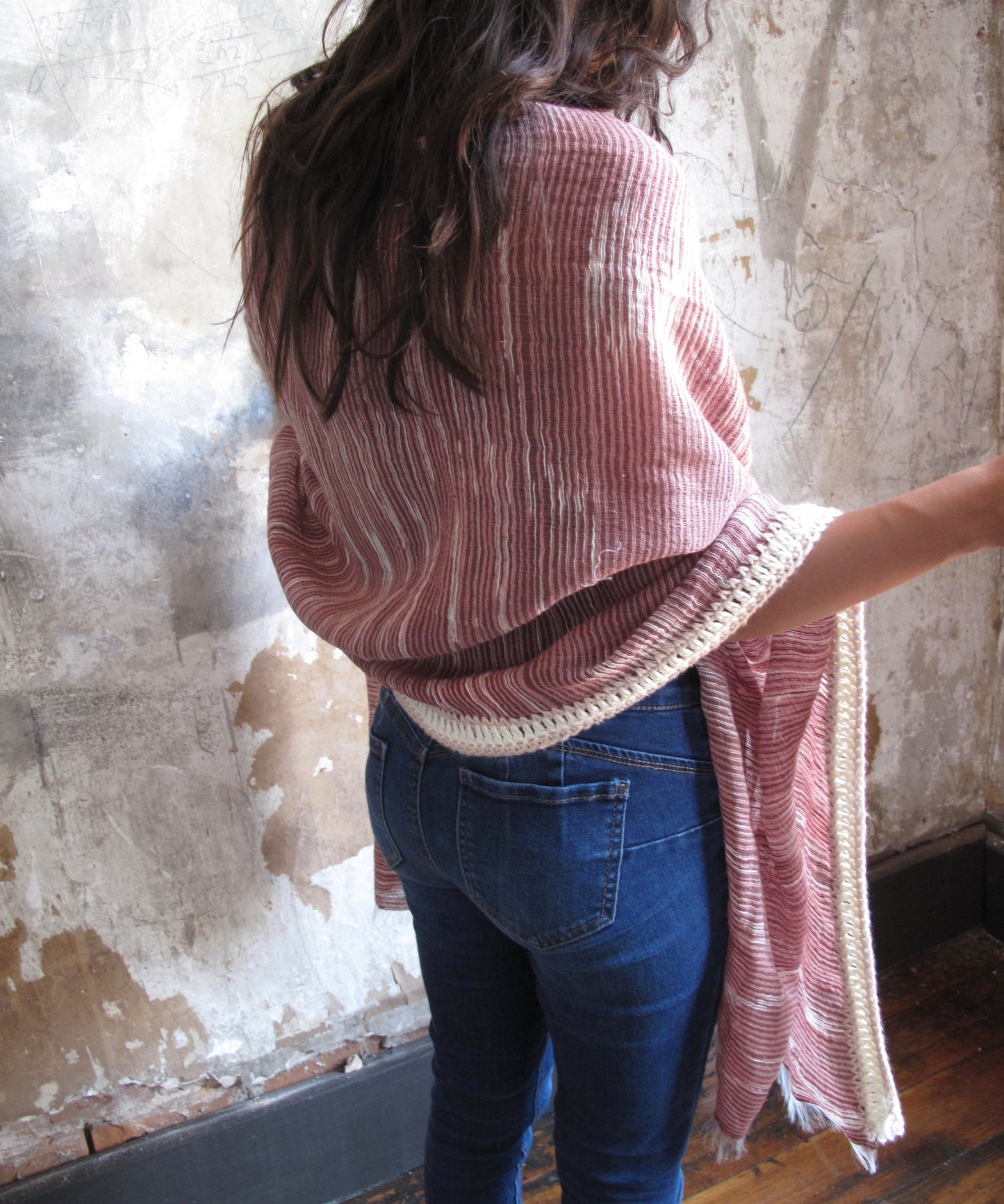 Hands Spun Cotton & Silk Kimono