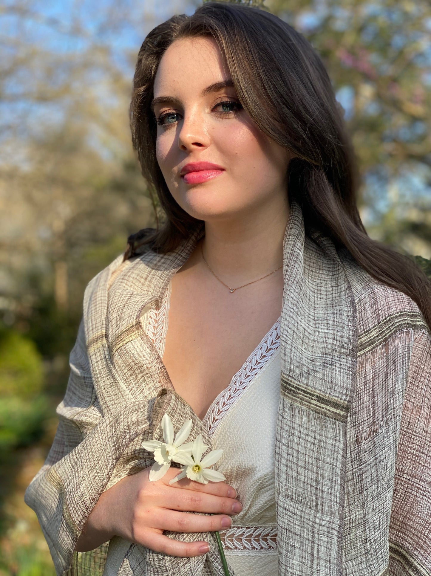 Fine Irish Linen Wrap