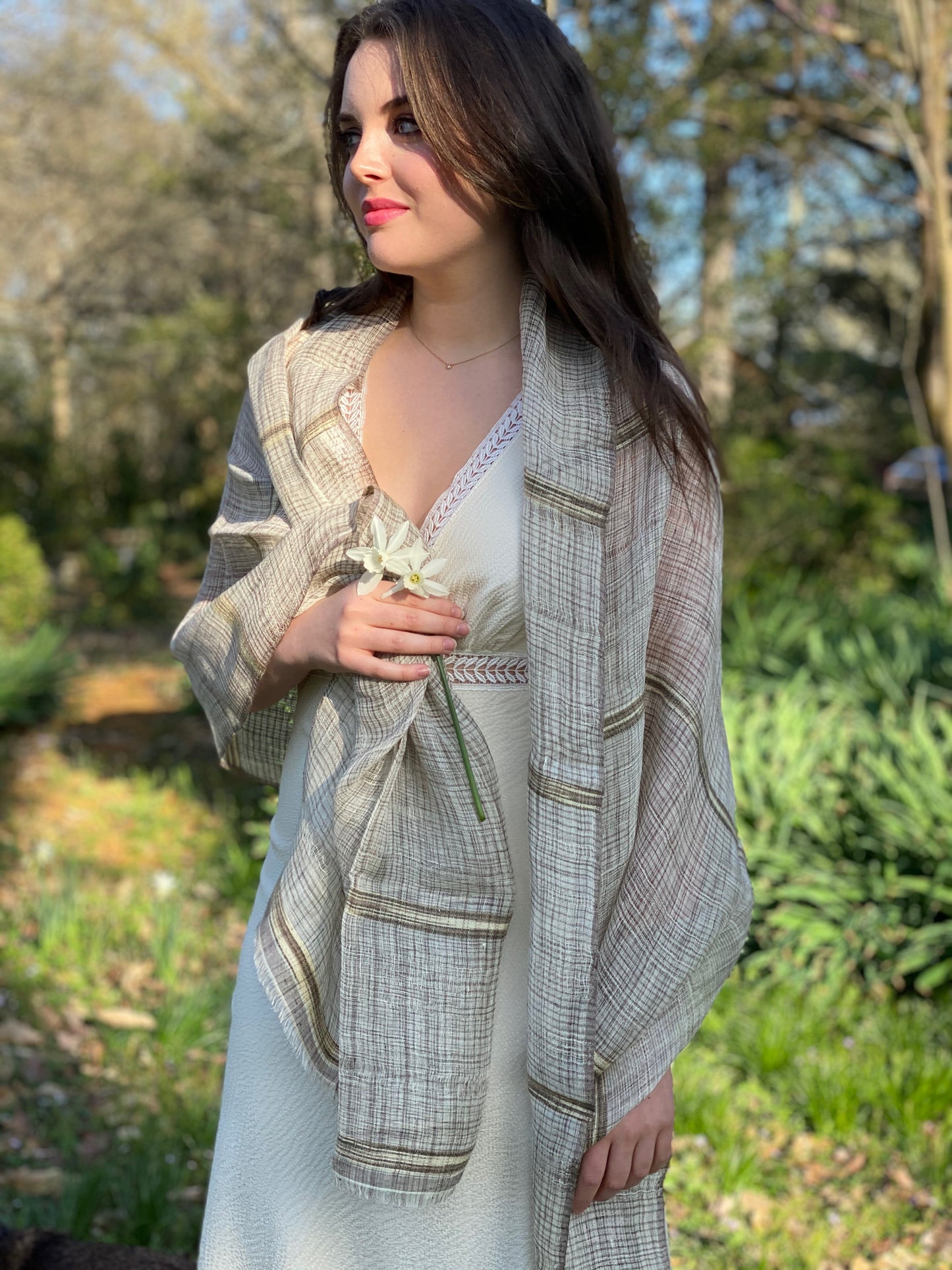 Fine Irish Linen Wrap