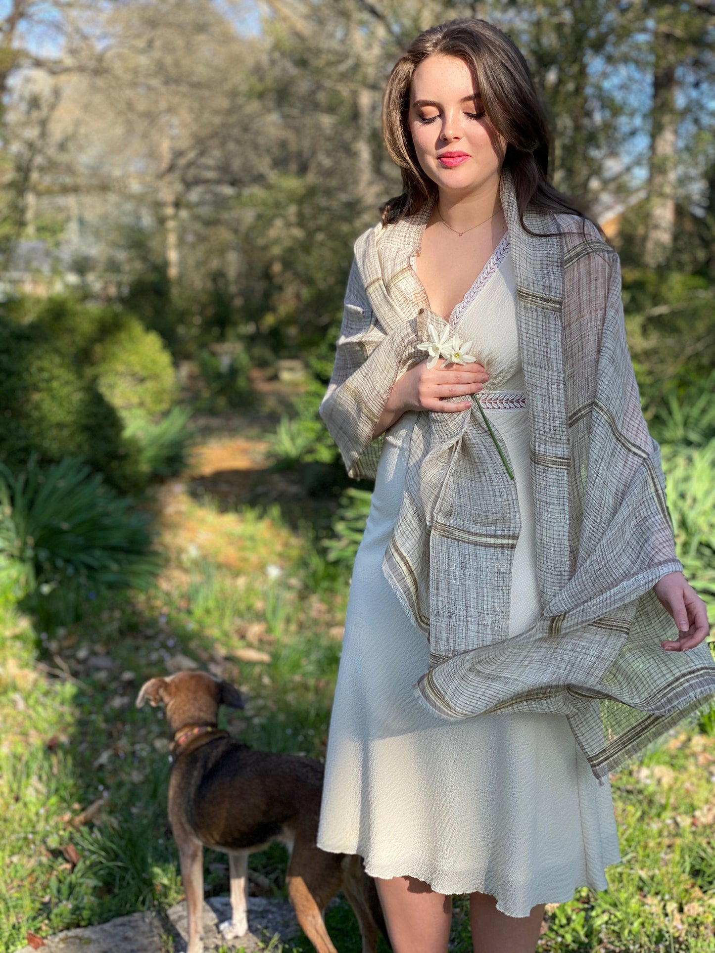 Fine Irish Linen Wrap